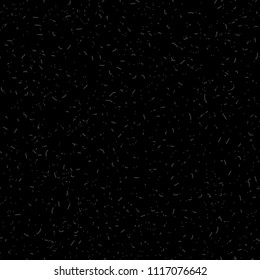 Seamless speckled vector texture, background. Noisy, dusty, grain. Black and gray colors.