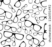 Seamless spectacles, glasses pattern, eyeglasses, specs pattern