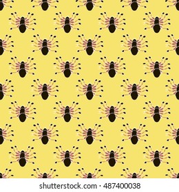 seamless spider pattern