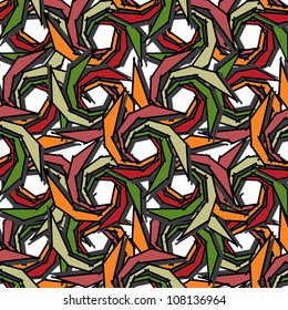 Seamless spiral ; illustration vector.