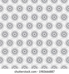Seamless spiral pattern. Abstract background. Vector illustration.