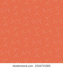 A seamless spiral pattern BG featuring elegant, swirling spirals arranged in a repeating, harmonious layout. The spirals should vary in size n spacing to create a dynamic sense of movement n depth.