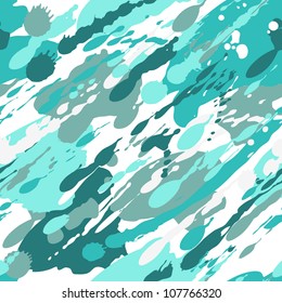 Seamless splash pattern. Vector illustration