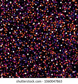 Seamless Splash Patterns in bluish orange tones