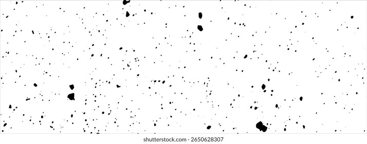 Textura de manchas lisas. Fundo de sujeira ruidoso de grão angustiado. Grunge salpicado pó pó repetindo papel de parede. Minúsculas partículas, manchas e polvilhas se sobrepõem ao pano de fundo. 