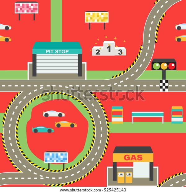 car track play mat