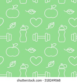 Seamless sport and health pattern