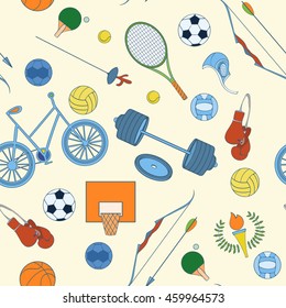 Seamless sport pattern