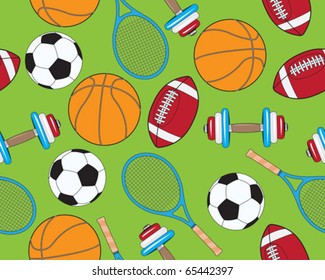 Seamless sports elements