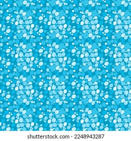 seamless spotted blue background. abstract marble texture. round pebbles. confetti.