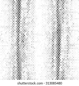 Seamless spotted grunge line texture. Polka dot vector illustration background