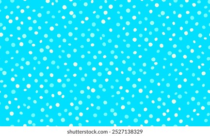 Seamless spotted pattern with abstract round shapes. Ideal for textile fabrics, wallpapers, or poster backgrounds with a creative geometric style.