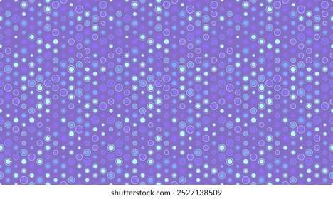 Seamless spotted pattern with abstract round shapes. Ideal for textile fabrics, wallpapers, or poster backgrounds with a creative geometric style.