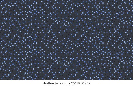 Padrão pintado sem costura com formas redondas coloridas, ideal para fundos abstratos, papel de parede ou impressões têxteis com um toque geométrico.
