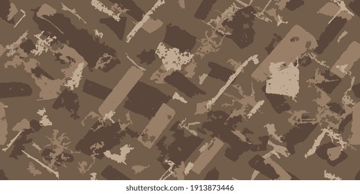 Textura sin manchas. Superficie irregular de camuflaje. El fondo es impecable. Ilustración vectorial eps-10