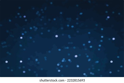 Seamless Spotty Pattern with shades of blue Color Background