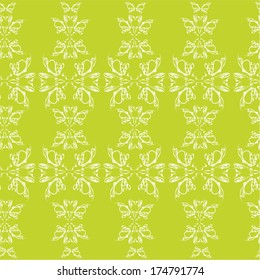 Seamless spring floral pattern