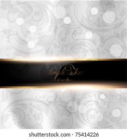 Seamless spring or summer bright wallpaper, vector background, Silk. White.