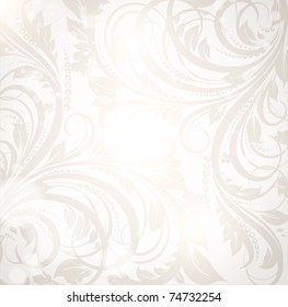 Seamless spring or summer wallpaper, vector background for design. eps 10.