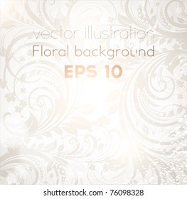 Seamless spring or summer wallpaper, vector background for design. eps 10. Free place for text.