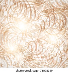 Seamless spring or summer wallpaper, vector background for design. eps 10. Free place for text.