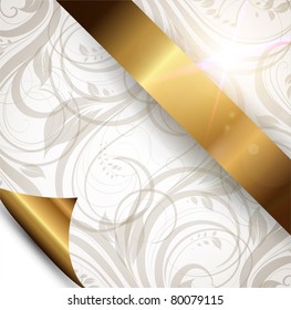 Seamless spring or summer wallpaper, vector background for design. eps 10. Free place for text.