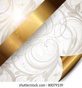 Seamless spring or summer wallpaper, vector background for design. eps 10. Free place for text.