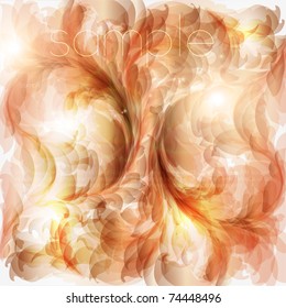 Seamless Spring Wallpaper, Vector Background for retro design. Eps 10.