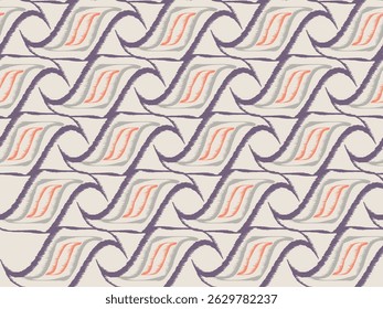 Invierno de primavera sin costuras colores de luz utilizados ikat efecto de viento patrón geométrico de textura de Vector para el vestido, textil, Fondo de pantalla 