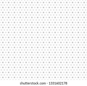 Seamless Square Dot Pattern,Gray Background, Vector Graphics