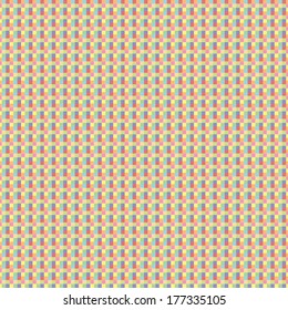 seamless square geometric colorful pattern