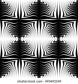 Patrón cuadrado sin foco. Resumen Fondo Monocromo. Textura regular de vectores