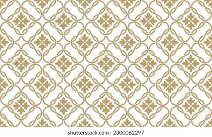 Seamless square pattern in authentic arabian style. Vector illustration