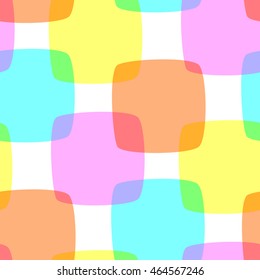 seamless square pattern and background vector illustration