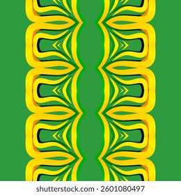 seamless square pattern Traditional Indonesian batik for decorating tile designs, walls, floors and commercial textile products	