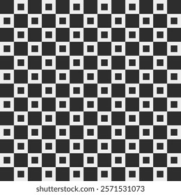 Seamless square pattern in Y2K style with a retro grid layout, ideal for modern backgrounds, wallpapers, and creative designs. High quality vector illustration