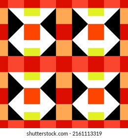 Seamless Square and Stripe Pattern. Geometry Shapes seamless pattern design. Can use for print, template, fabric, presentation, textile, banner, poster, wallpaper, wrapping