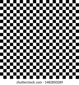 Seamless squared background. Black and white rectangular backdrop
