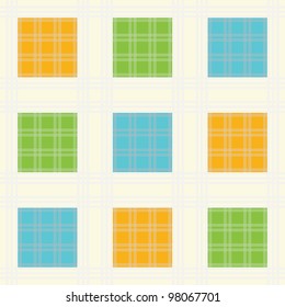 Seamless squares background