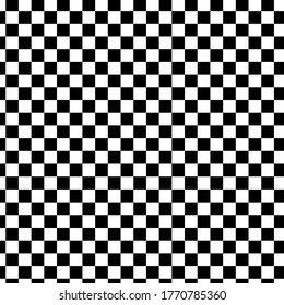 Cuadrados sin foco Patrón blanco y negro Monocromático Retro