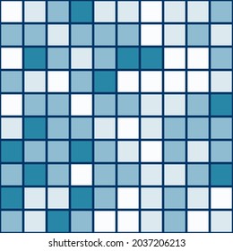 Seamless squares boxes vibrant contrast pattern vector background
