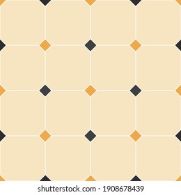 Seamless squares geometric pattern. Rectangle with rounded edges for texture or background.