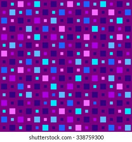 Seamless Squares Pattern. Endless texture for wallpaper, fill, web page background, surface texture.