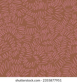 SEAMLESS SQUIGGLE LINE ABSTRACT SKETCH LINES DOODLE CURVES PATTERN SWATCH