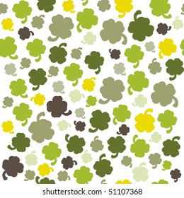 Seamless St. Patrick's day pattern