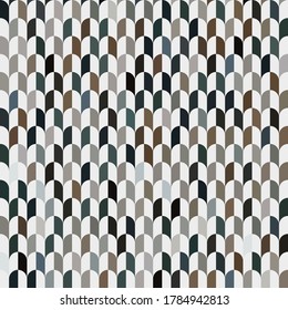 The Seamless Stained Glass Patterns, Abstract Colorful Geometric Patterns