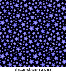 Seamless star background. Vector pattern.