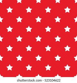 Seamless star with diagonal lines red background