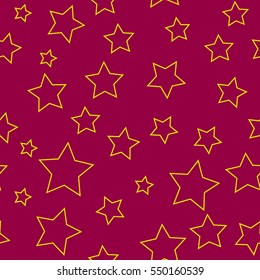 Seamless star pattern