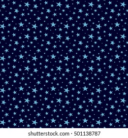 seamless star pattern and background vector illustration